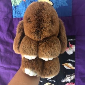 Kopenhagen Fur Rabbit Keychain
